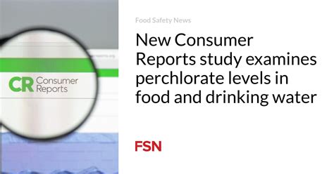 drinking water perchlorate levels